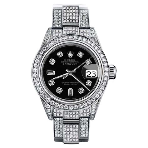 rolex noir femme|rolex pour femme.